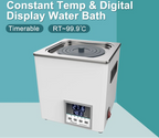 300W Digital Lab Water Bath , Single Hole, Precise Temperature Control