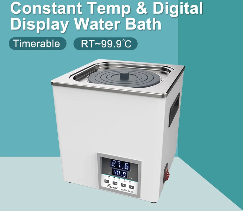 300W Digital Lab Water Bath , Single Hole, Precise Temperature Control