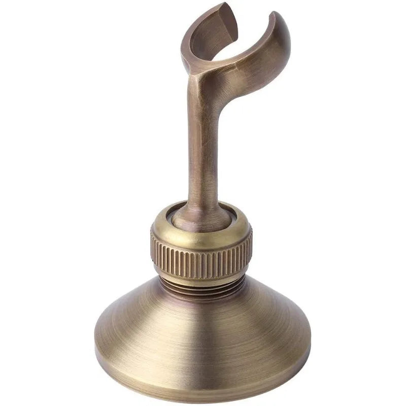 Retro Bathroom Shower Head Holder with Height Adjustment