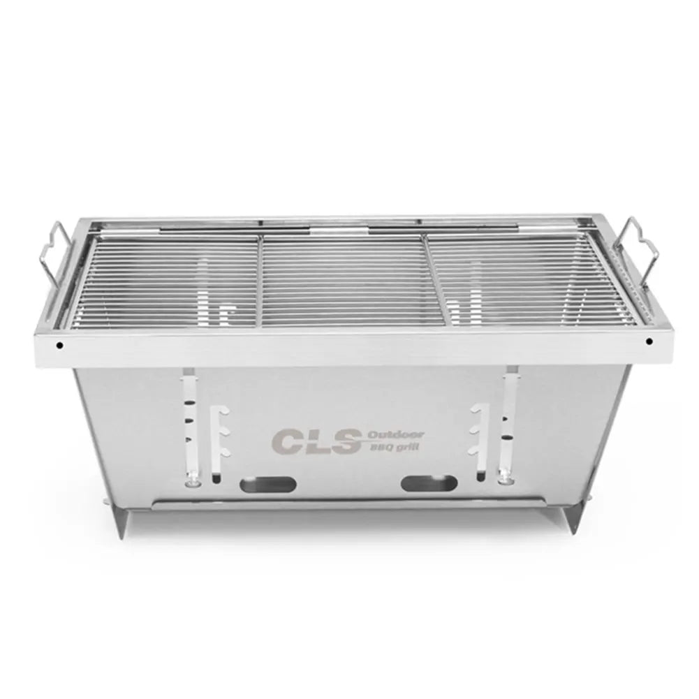 Outdoor Camping BBQ Stove – Compact Folding 304 Steel Grill
