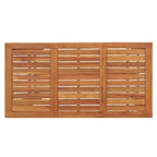 Outdoor Bar Table 120x60cm – Solid Acacia Wood with Oil Finish