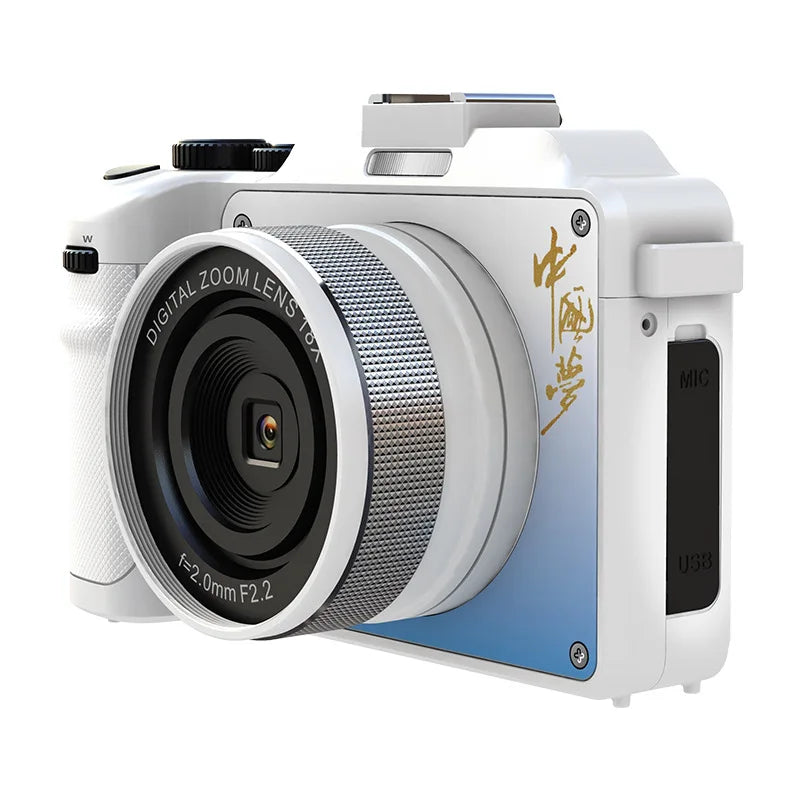 1080p Video Camera with Optical Stabilizer and WiFi