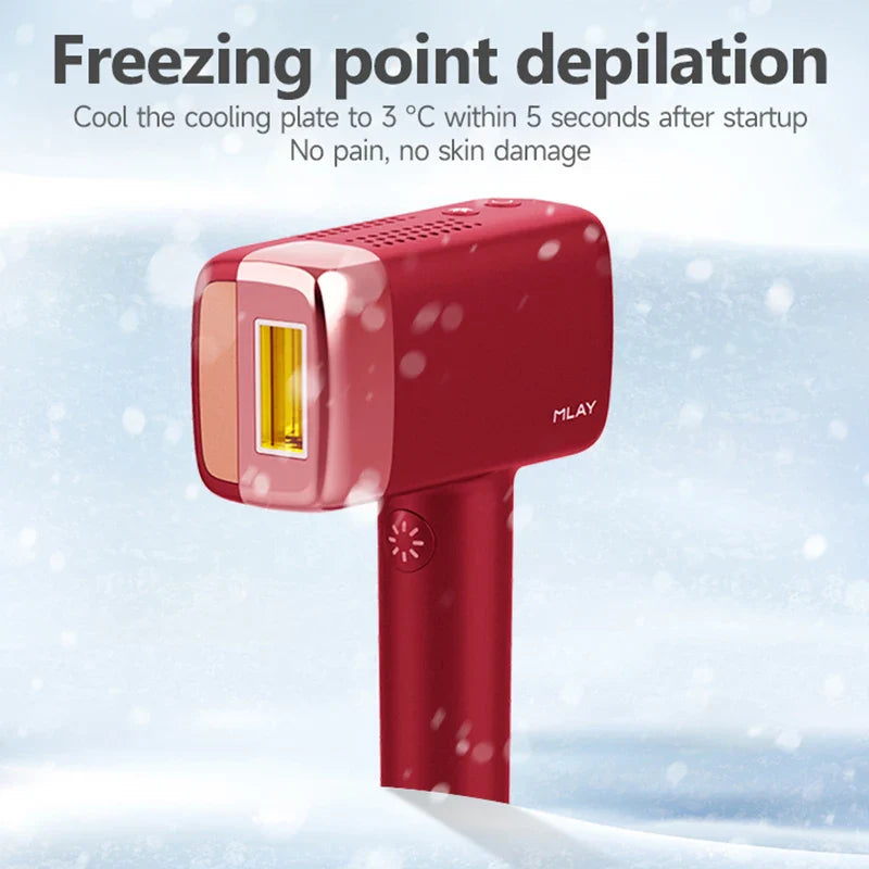 Home IPL Hair Removal Device 500K Flashes Rechargeable