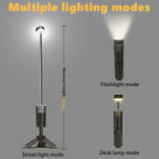 Waterproof Outdoor Lantern with Magnetic Base and Hook