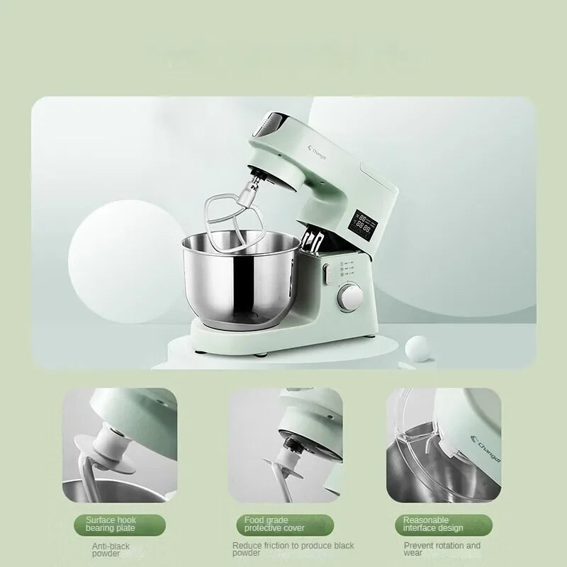 6.2L Stand Mixer with Dough Hook – 1000W Motor for Home & Commercial Baking