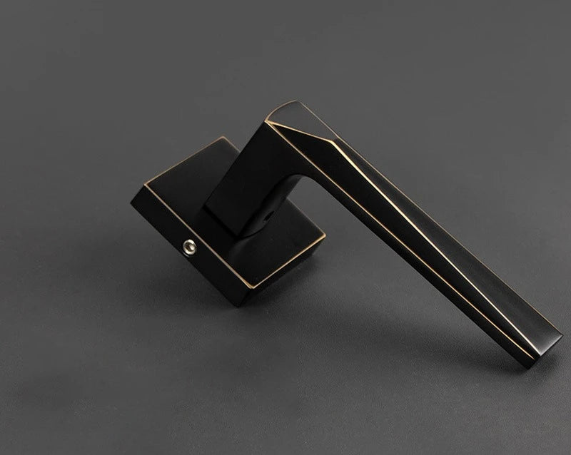 Invisible Brass Interior Door Lock for Bedrooms