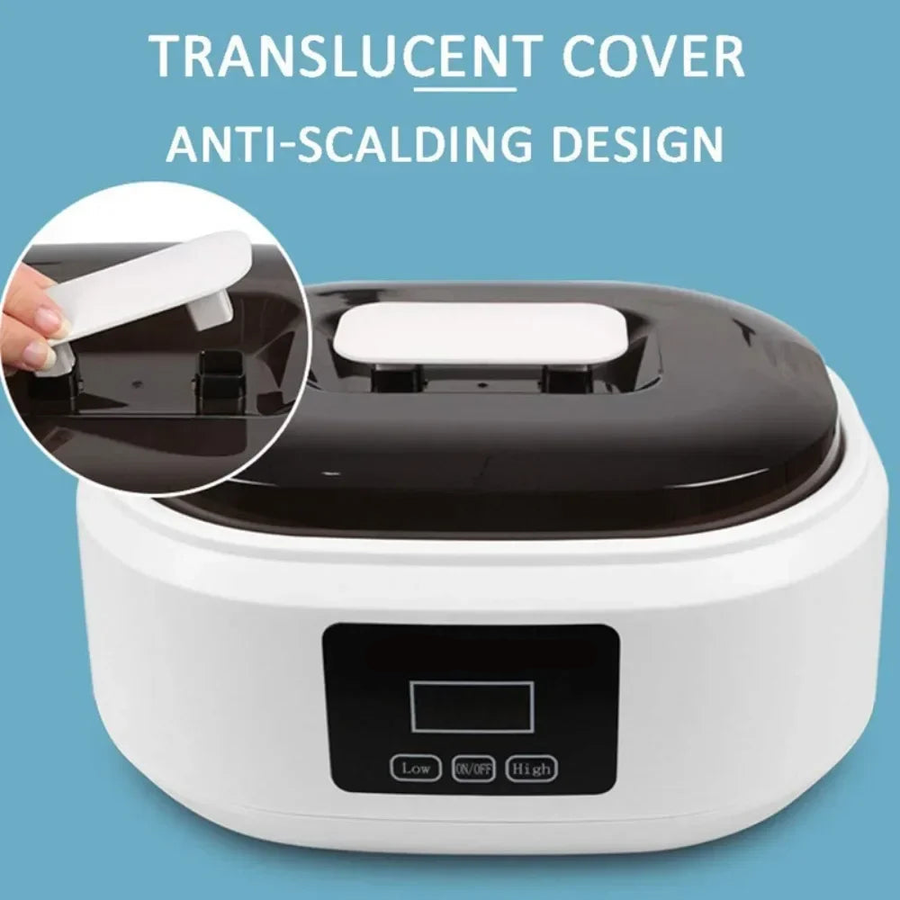 2L White Paraffin Wax Bath Electric Wax Warmer SPA Kit with Gloves & Accessorie