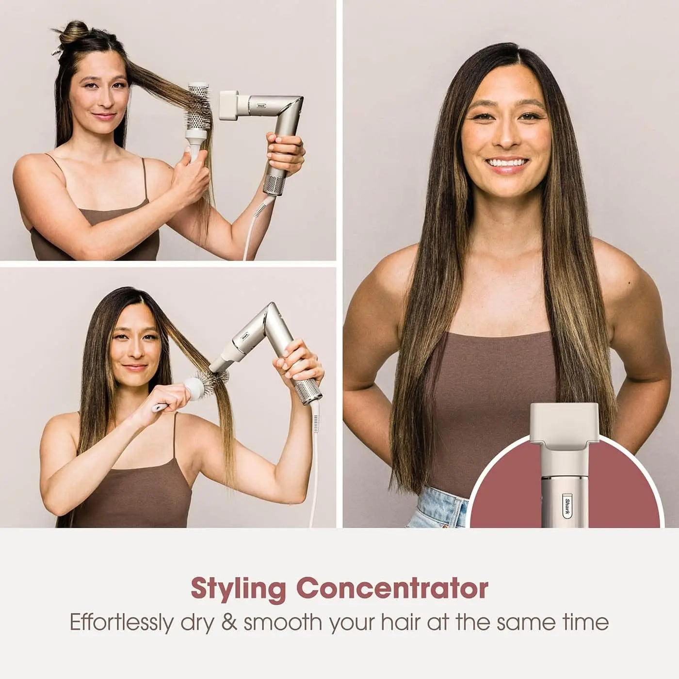5-in-1 Hair Styler and Dryer with Curling Tools