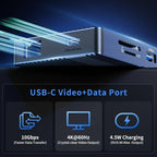14-in-1 USB-C Docking Station with 4K HDMI, 100W Charging & Gigabit Ethernet EU Plug