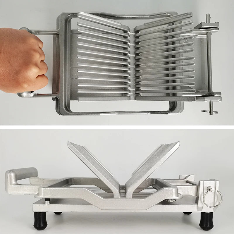 1cm Stainless Steel Wire Cheese Slicer Compact Aluminum Cutter for Soft Cheese & Sausages