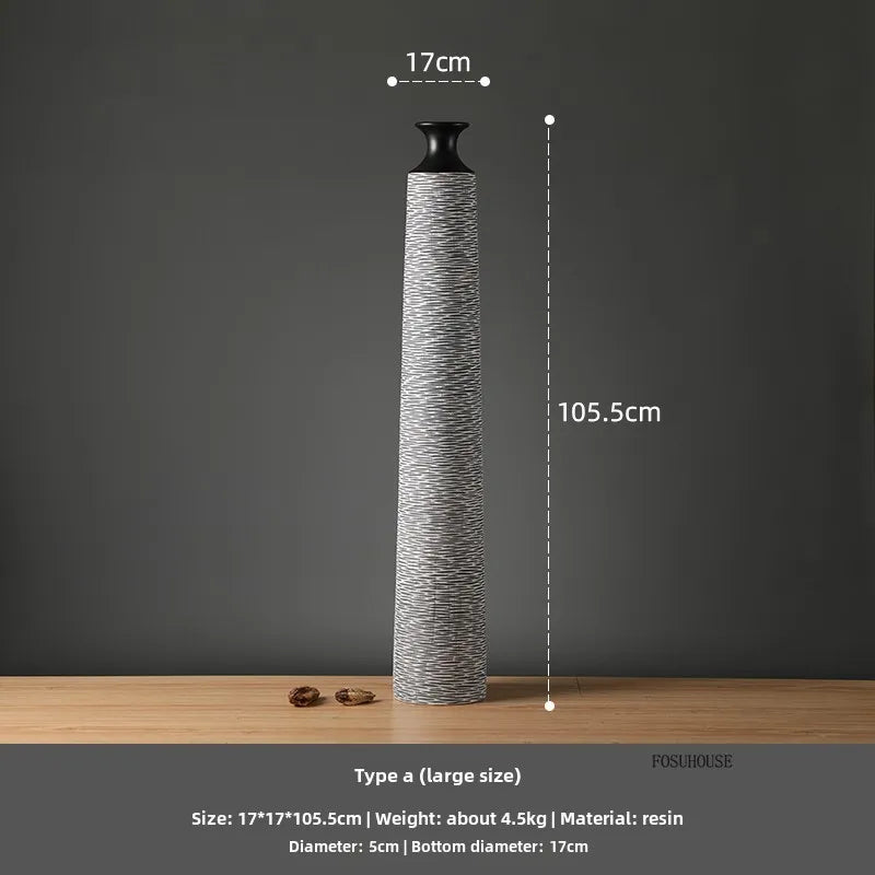 Tall Decorative Vase Large 105.5cm Elegant Home Accent
