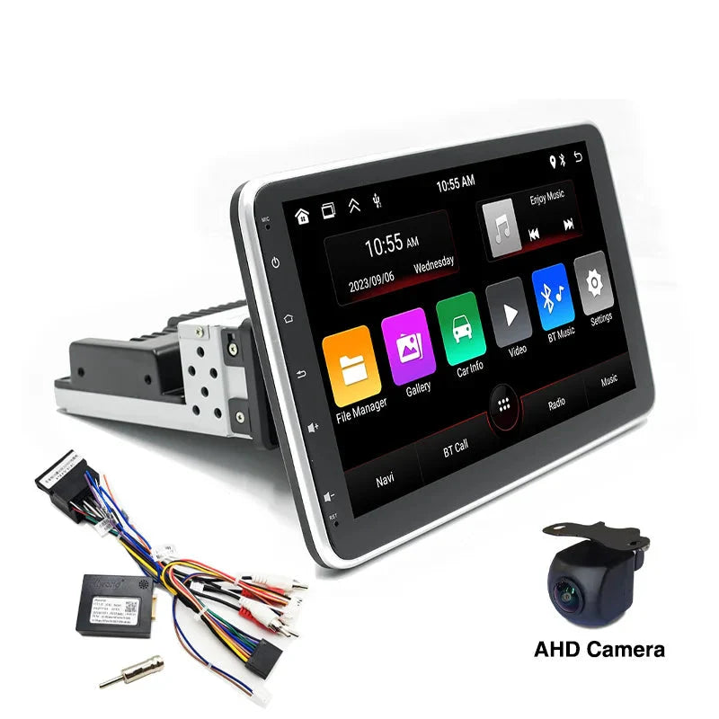 10.1 inch Android 13 Car Stereo with GPS & Wireless CarPlay