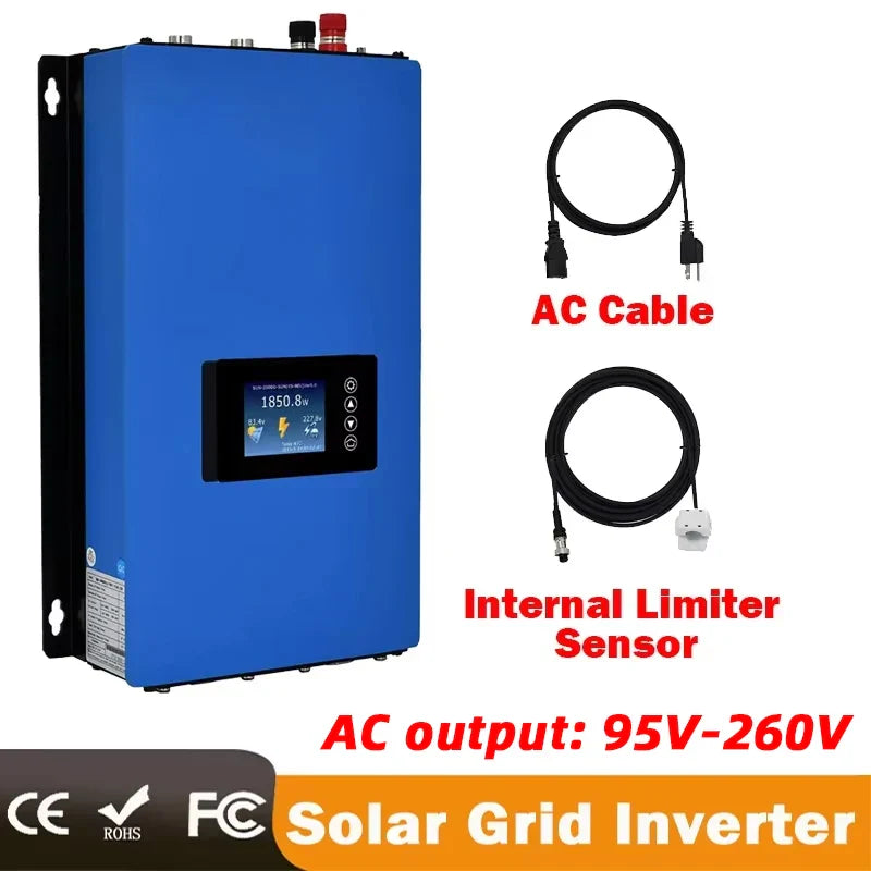 1000W Solar Inverter with Wi-Fi and Pure Sine Output