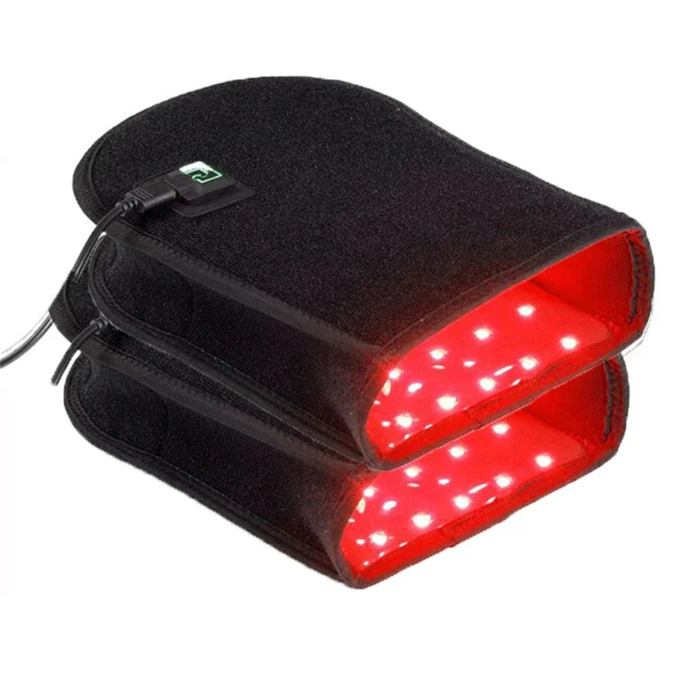2-in-1 LED Hand Therapy Gloves Dual-Sided Red Light for Circulation & Pain Relief