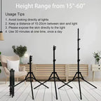 Full Body Red Light Therapy Panel with Tripod – 4 Tubes