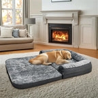 180×95 cm Orthopedic Giant Foldable Dog & Human Bed