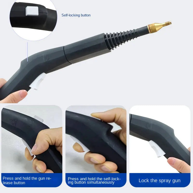 Electric Steam Cleaning Machine – High Temperature, Large Tank, Home & Car Use