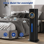 Large Room Top Fill Humidifier with 360° Nozzle & Adjustable Mist Levels