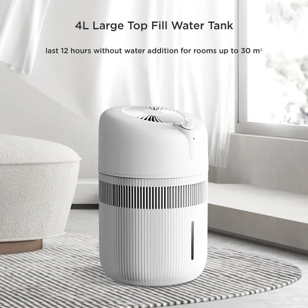 2-in-1 Evaporative Humidifier & Air Purifier with UV Light and 4L Tank