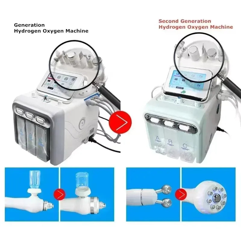 Home Use Water Oxygen Jet Peel Skin Cleanser