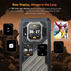 Outdoor Android 14 Phone with 48GB RAM and Fast Charge