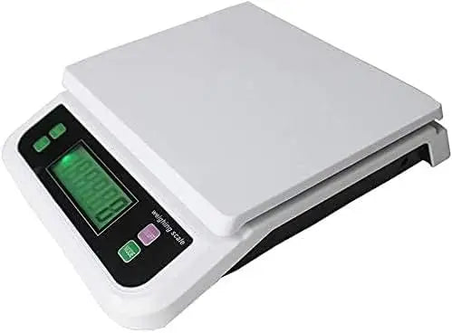 Digital Kitchen & Postal Scale with LCD Display, 30kg Capacity, AC/DC Power