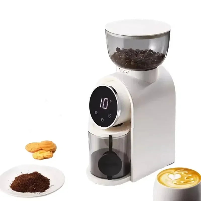 Portable Electric Espresso Grinder with Precision CNC Steel Burrs