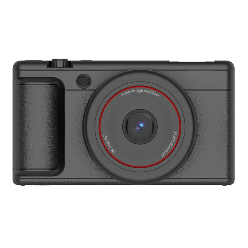 Portable 5K Travel Camera with 360° Flip Screen