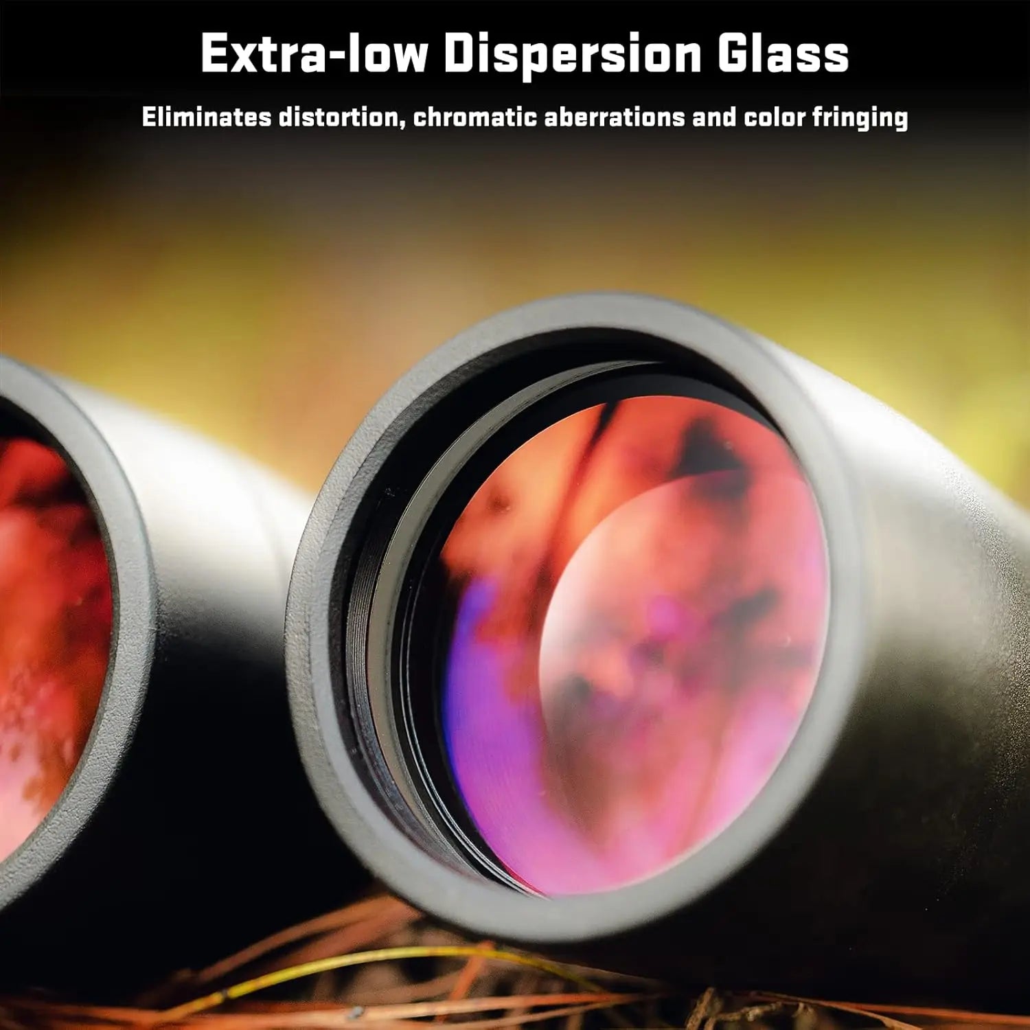 15x56 ED High-Powered Binoculars with Tripod Mount and Clear Low-Light Performance