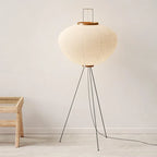 Wabi Sabi Style Standing Lamp for Bedroom or Living Room