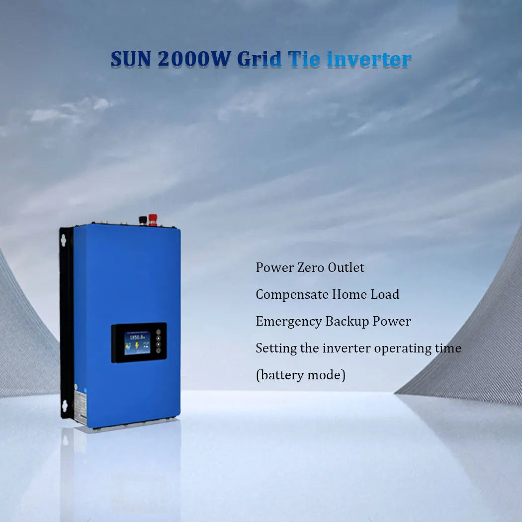 1000W Solar Inverter with Wi-Fi and Pure Sine Output