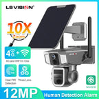 4G & WiFi Outdoor Solar Camera with Auto Tracking