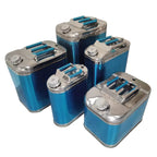 20L Stainless Steel Petrol Can – Mobile Fuel Storage Tank for Outdoor & Emergency Use