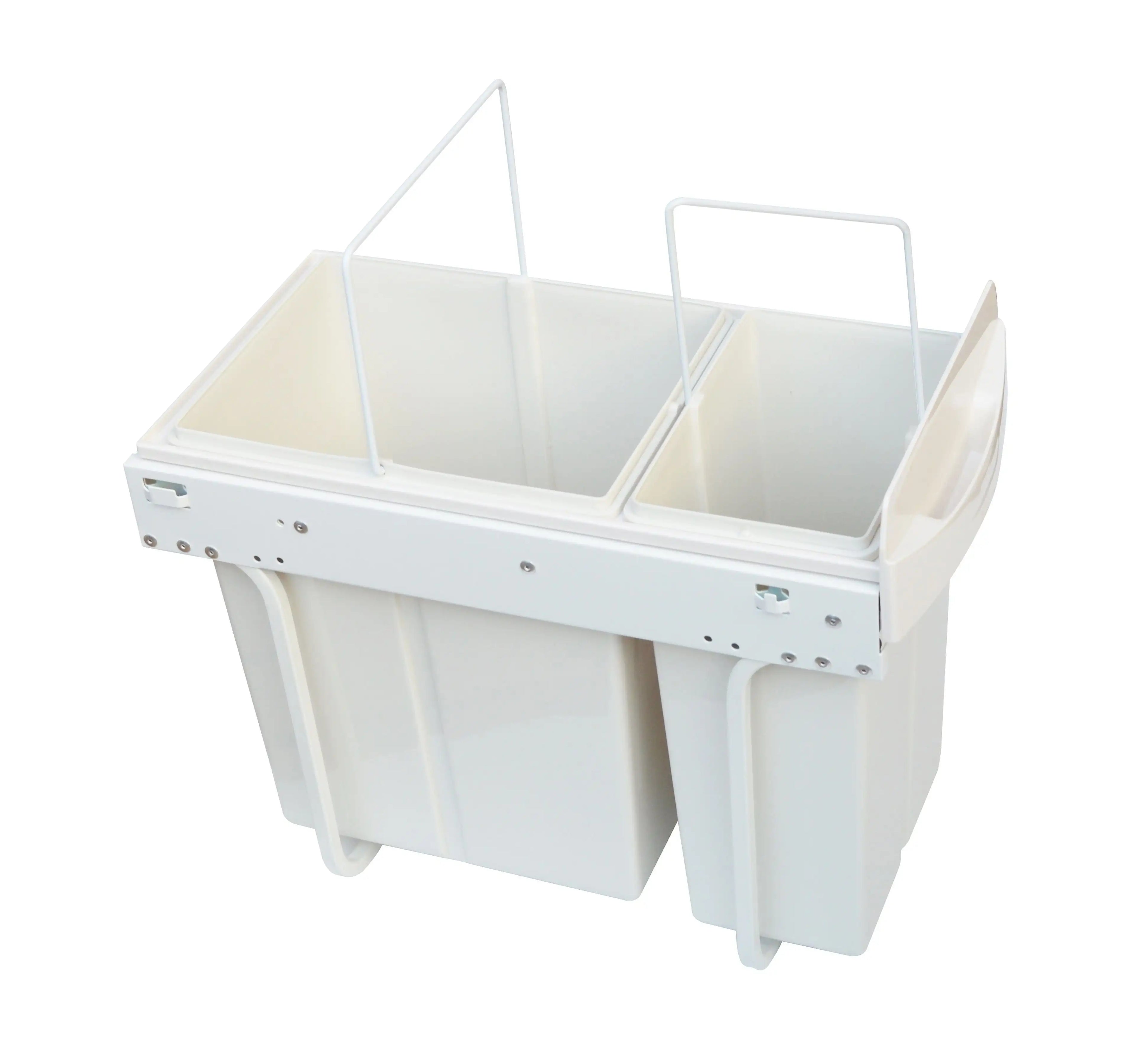30L Pull-Out Dual Compartment Kitchen Bin – 10L + 20L for 300mm Cabinet