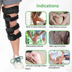 Left Knee Unloader Brace Adjustable Pain Support