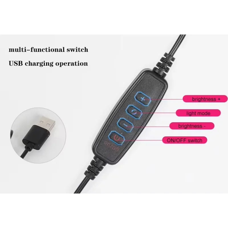 USB Rechargeable Mini LED Light – Indoor/Outdoor Video Use