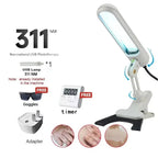 Home UVB Light Therapy Lamp Portable 311nm Device for Psoriasis, Eczema, Dermatitis Treatment White