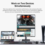 15.6" Folding Dual Portable USB-C Monitor – IPS Full HD Display with Stand & HDMI Support