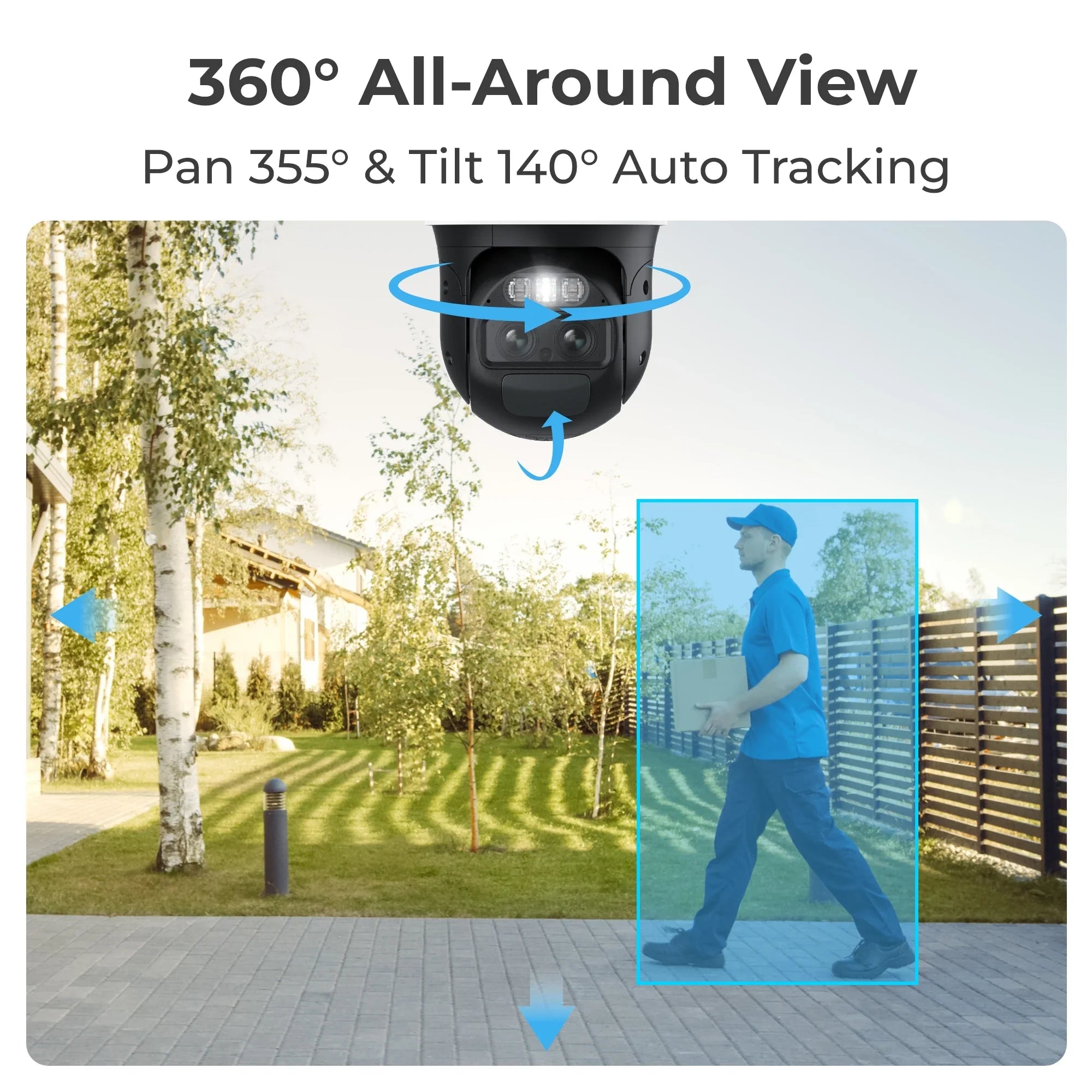 8MP 4G Solar Wireless Outdoor PT Camera with Zoom