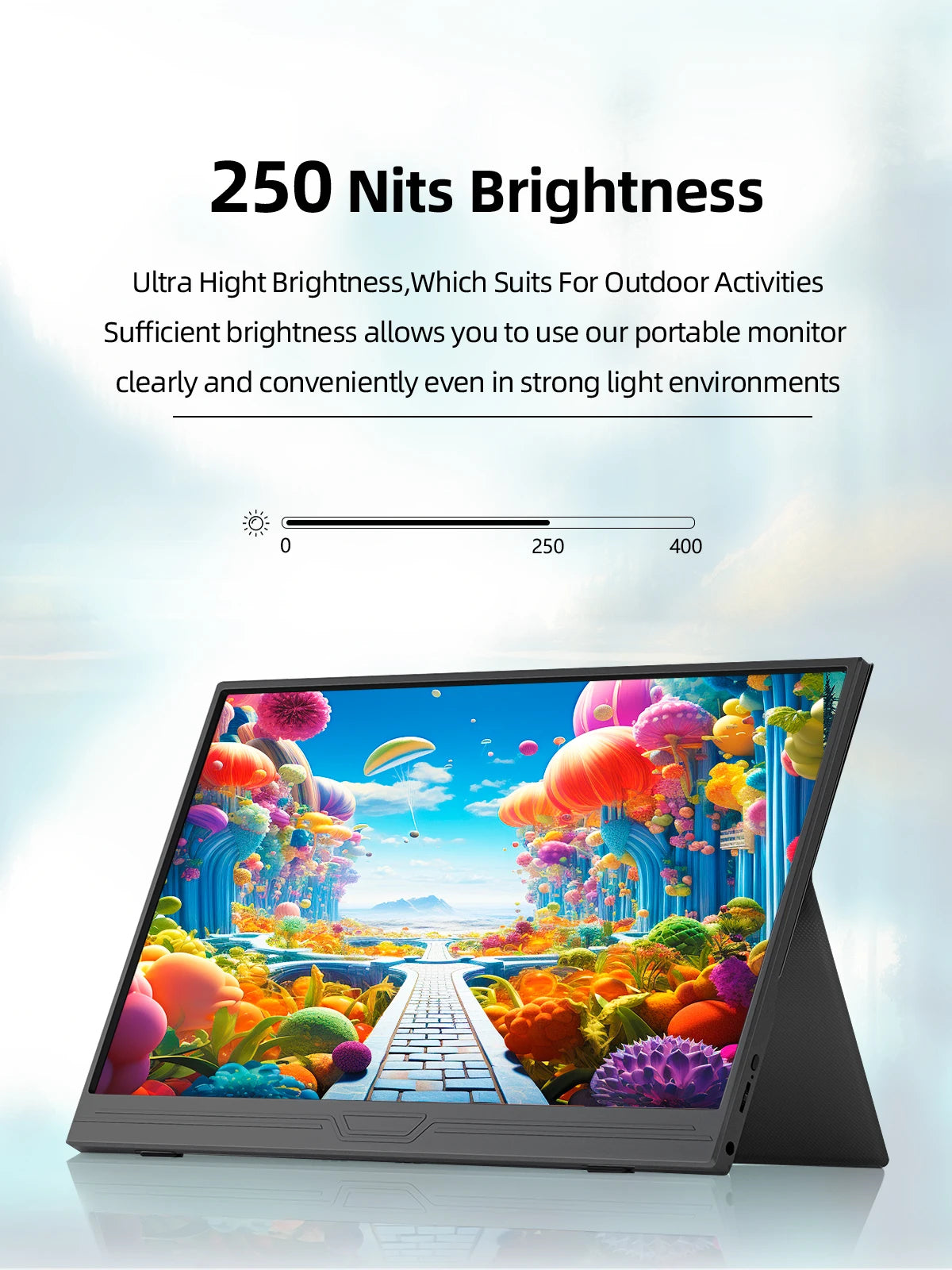 15.6 Inch FHD Touchscreen Portable Monitor HDR