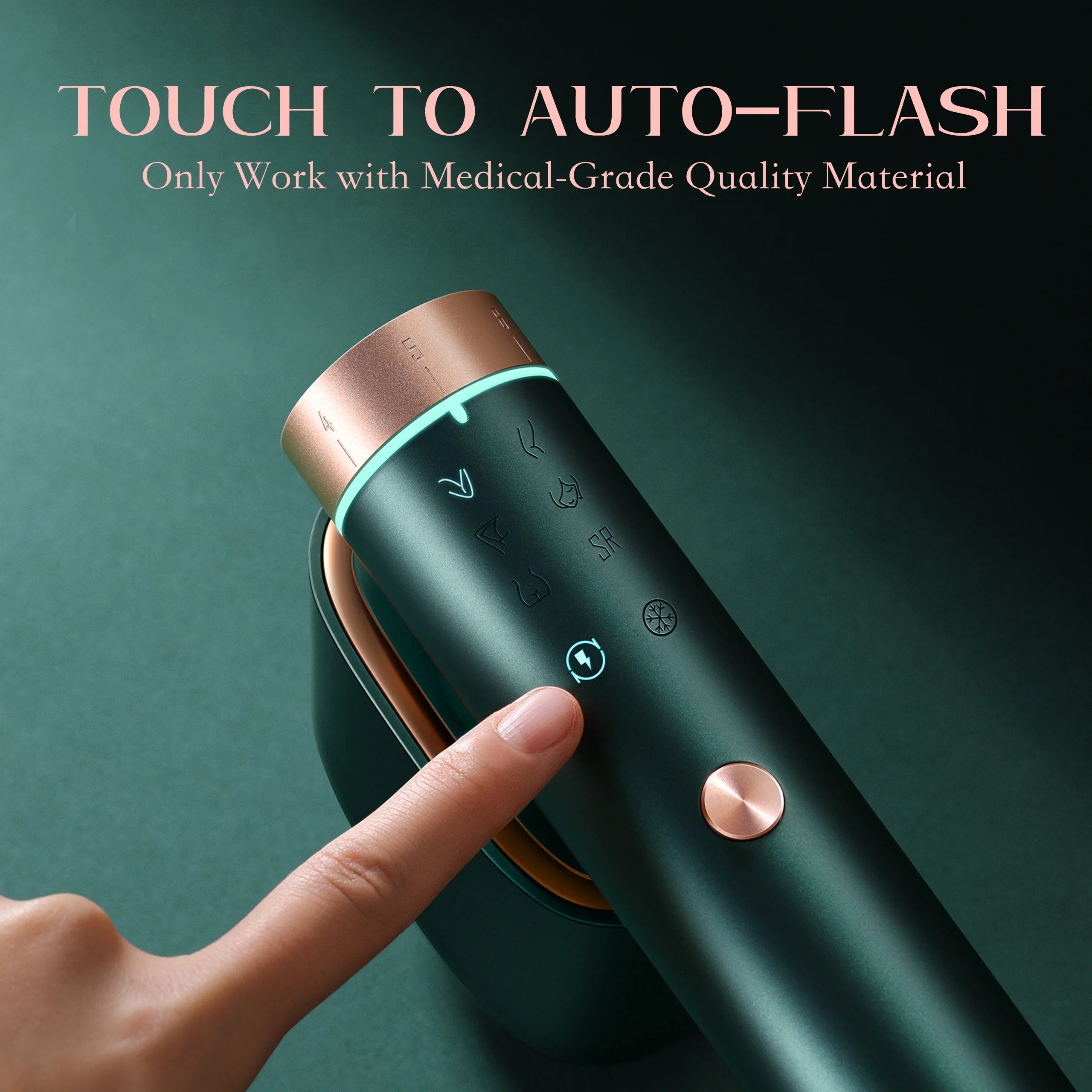 2-in-1 IPL Hair Removal & Skin Rejuvenation Tool