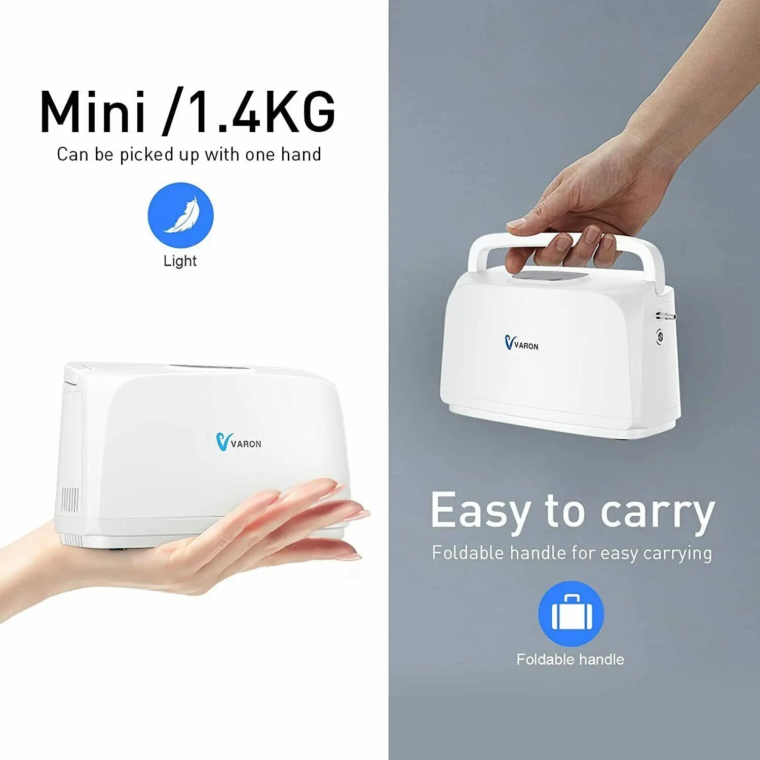 3L Pulse Flow Oxygen Concentrator for Car and Outdoor Use