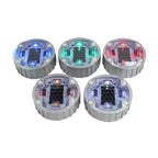 Heavy-Duty Solar LED Road Stud Light – Waterproof 120mm Round Embedded Marker for Outdoor Paths