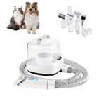 Smart Pet Grooming Vacuum Kit White, Low Noise