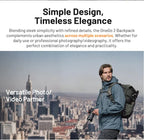 Waterproof 20L Photography Backpack for DSLR & Accessories