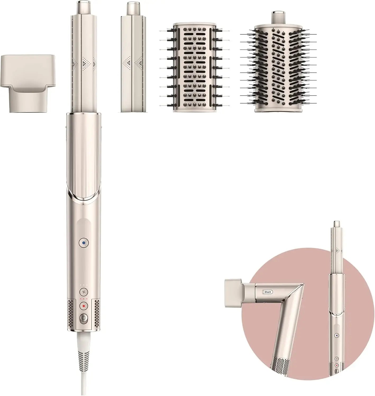 5-in-1 Hair Styler and Dryer with Curling Tools