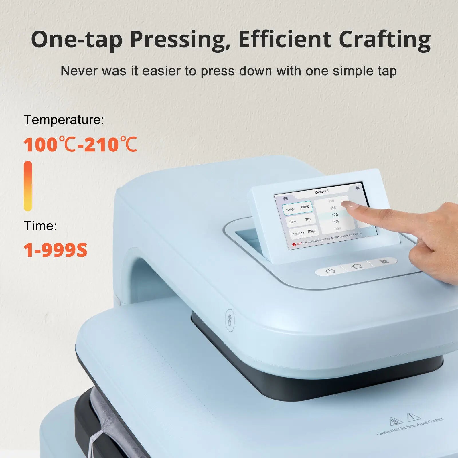 15x15 Heat Press Machine Auto Lift & Fast Heating