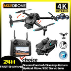 Rechargeable 4K Foldable Drone M33-4K-1B Quadcopter with Dual Camera & Storage Bag