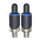 Portable UHF XLR Mic Adapter – 48V, 6-8hr Battery