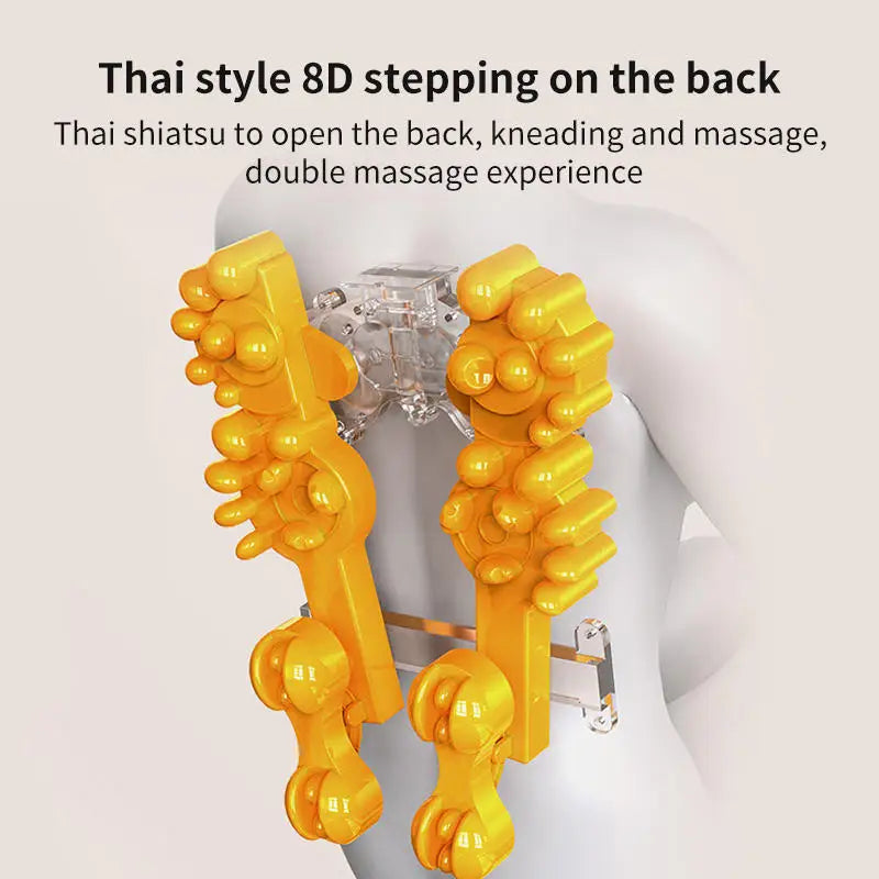 Portable Electric Massage Chair Pad , Deep Kneading, Heat Therapy, Vibration for Home & Office